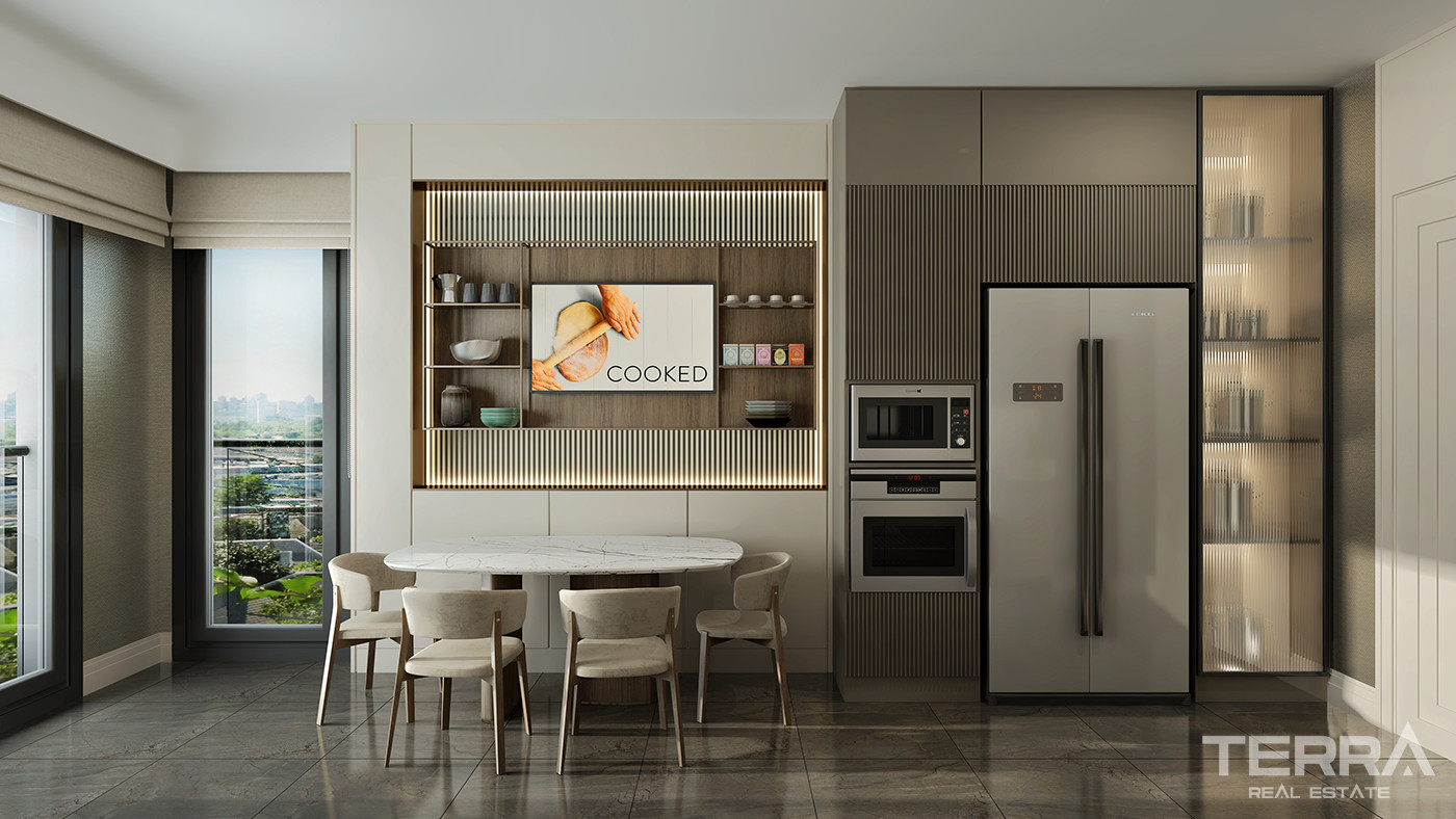 Prime Location from Contemporary İstanbul Apartments for Sale - 83703