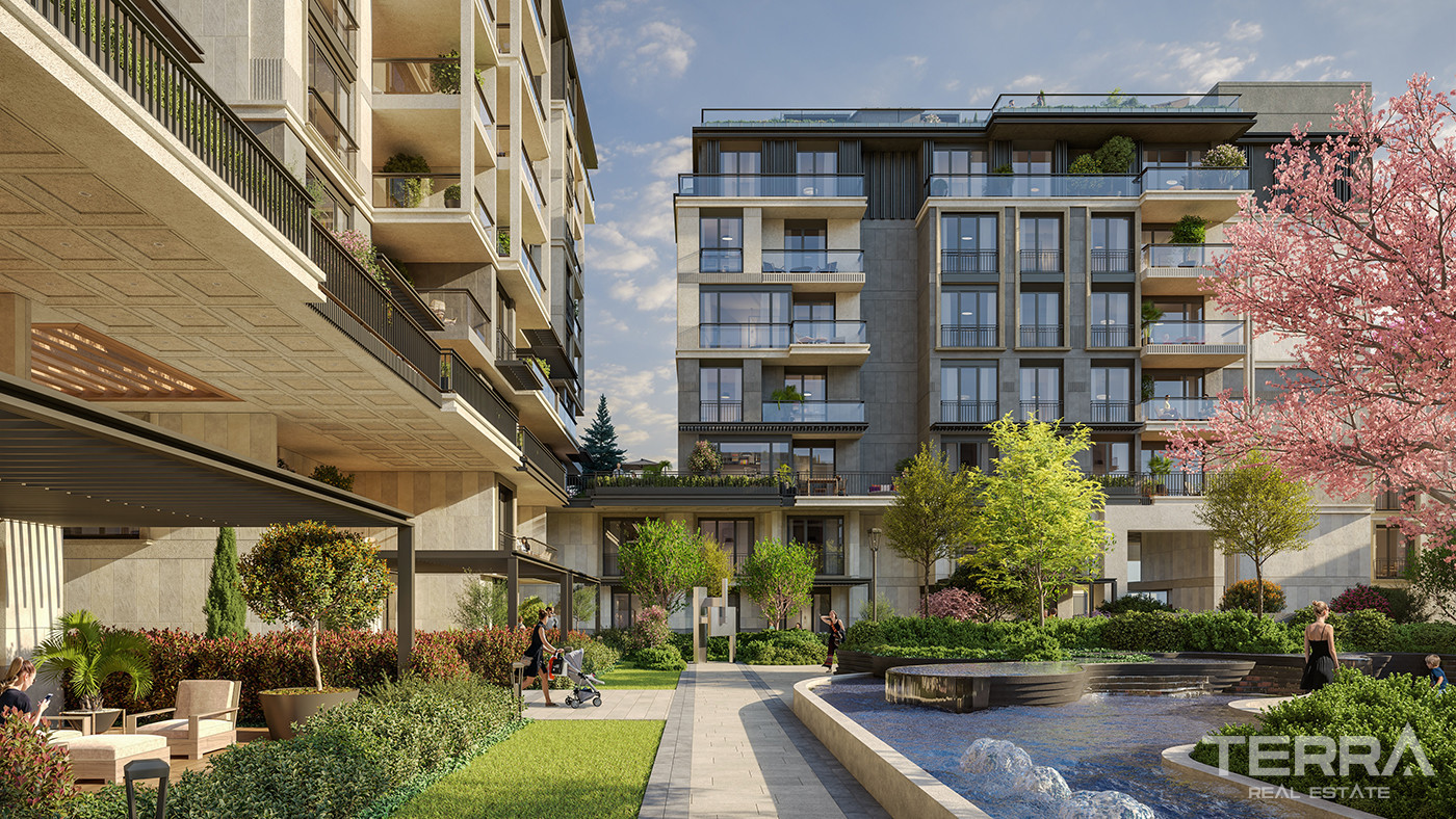 Prime Location from Contemporary İstanbul Apartments for Sale - 83710