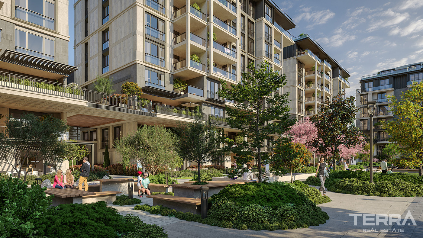 Prime Location from Contemporary İstanbul Apartments for Sale - 83712
