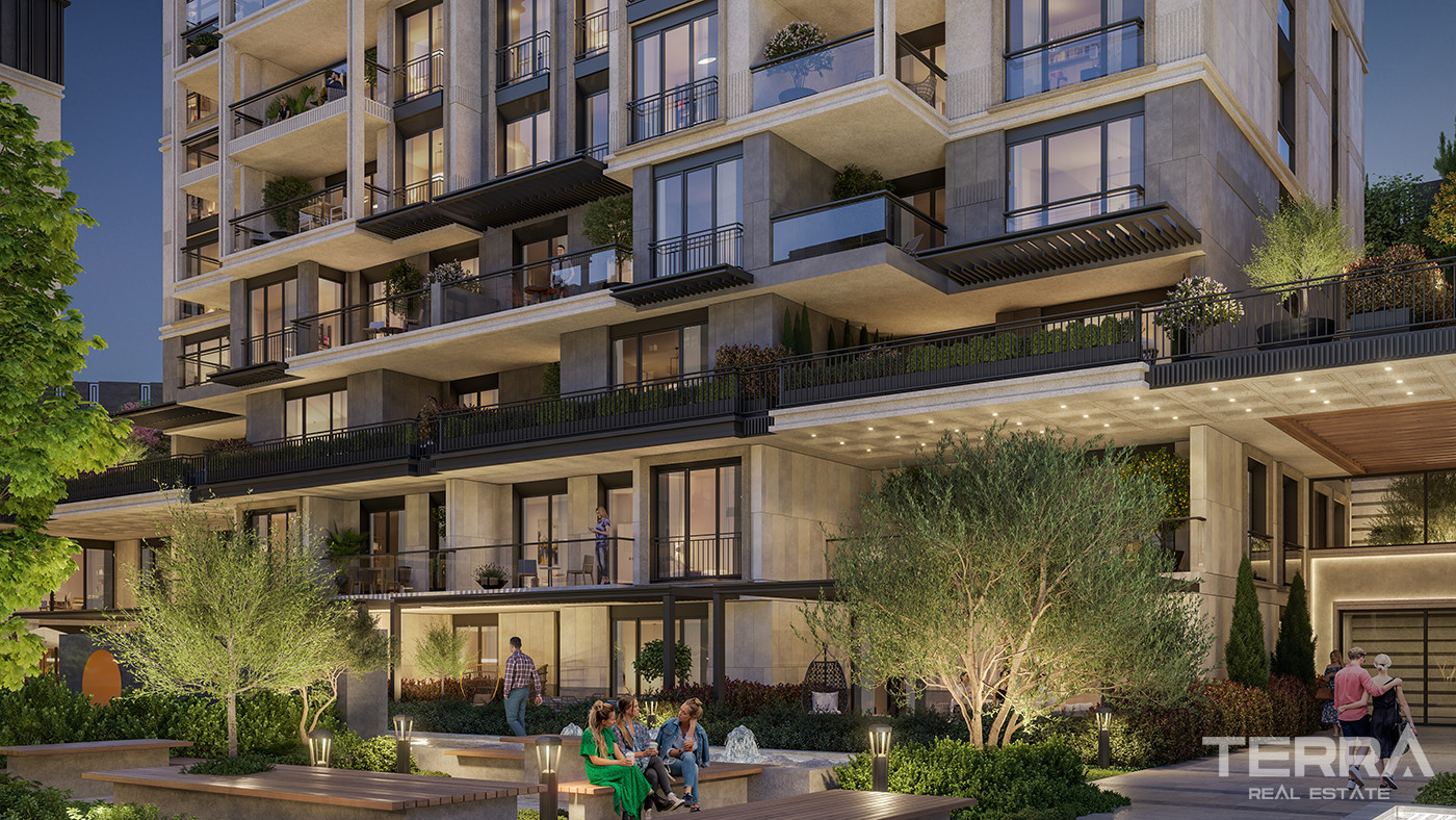 Prime Location from Contemporary İstanbul Apartments for Sale - 83713