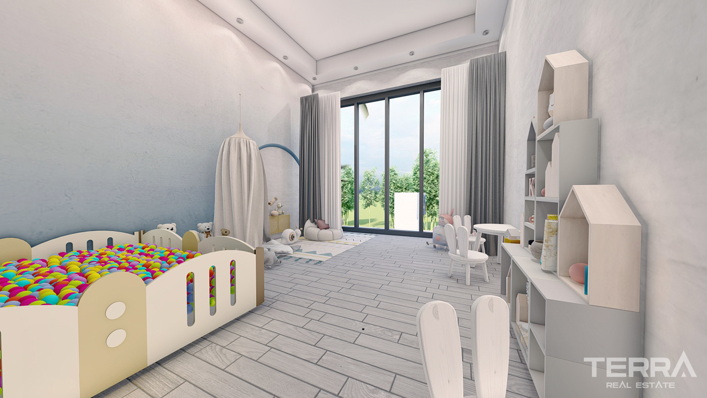 Alanya-Wohnungen mit Meerblick und Shuttleservice zum Strand in Demirtaş - 83811