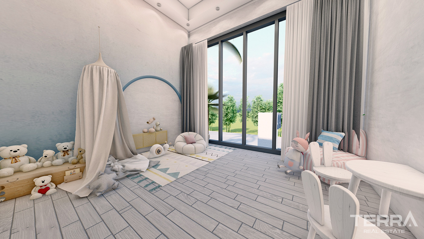 Alanya-Wohnungen mit Meerblick und Shuttleservice zum Strand in Demirtaş - 83812