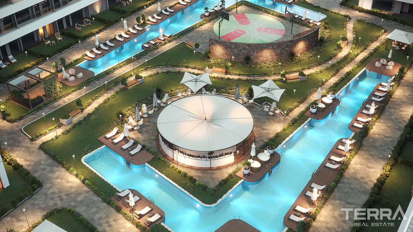 Modern Apartments in a Luxurious Complex in Antalya, Altıntaş - 83832