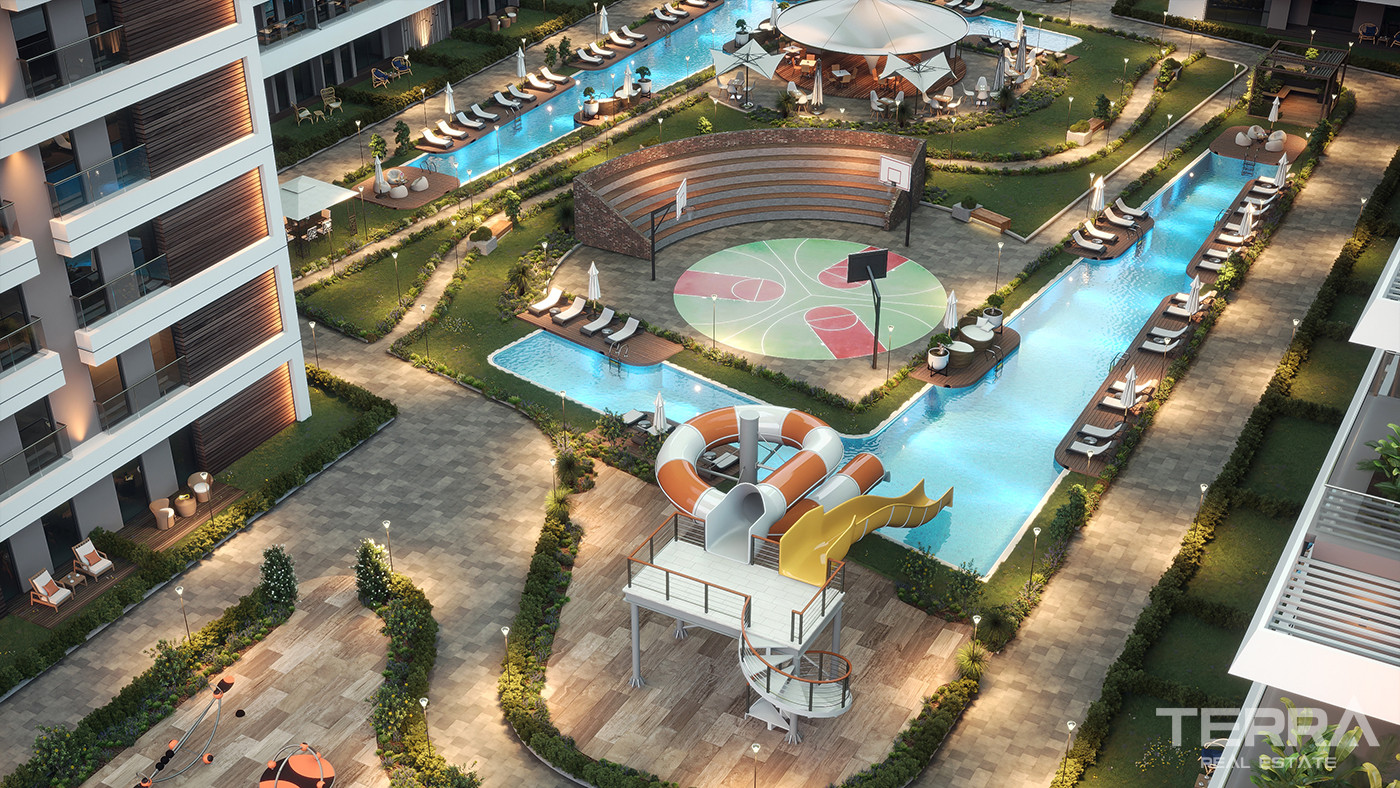 Modern Apartments in a Luxurious Complex in Antalya, Altıntaş - 83834