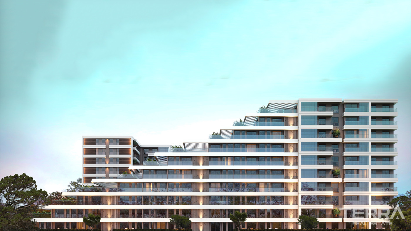 Modern Apartments in a Luxurious Complex in Antalya, Altıntaş - 83835