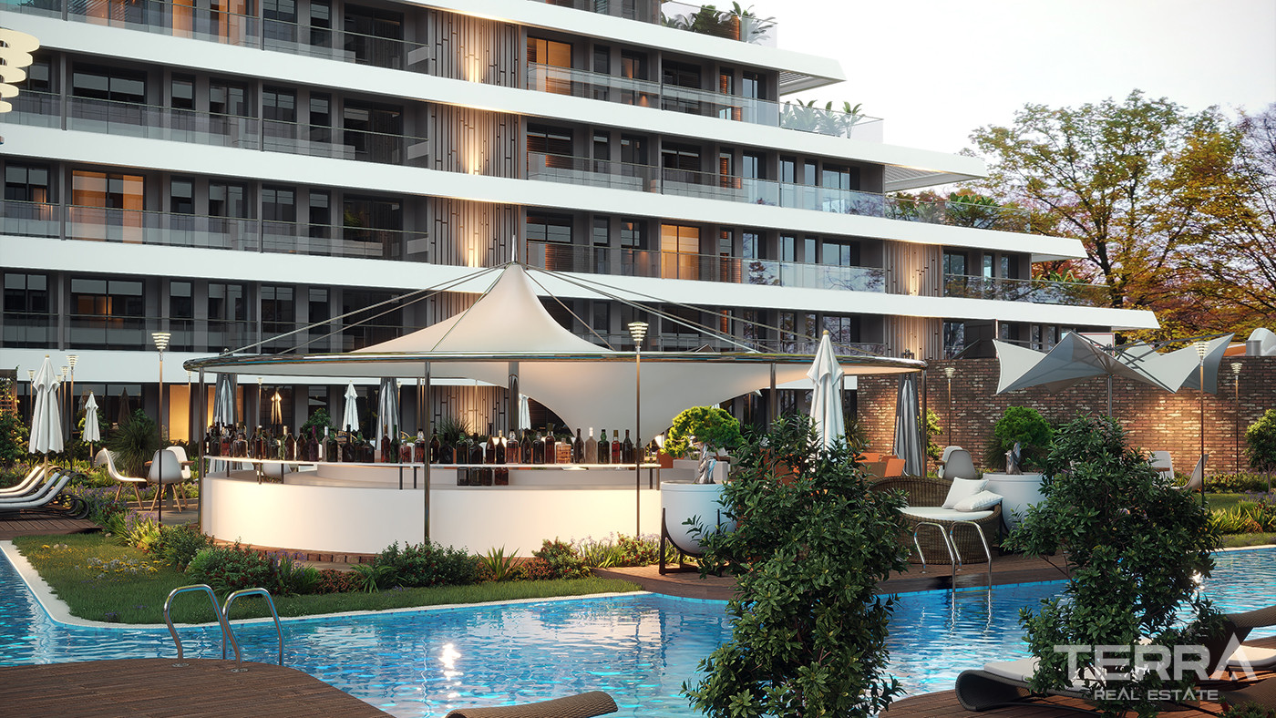 Modern Apartments in a Luxurious Complex in Antalya, Altıntaş - 83840