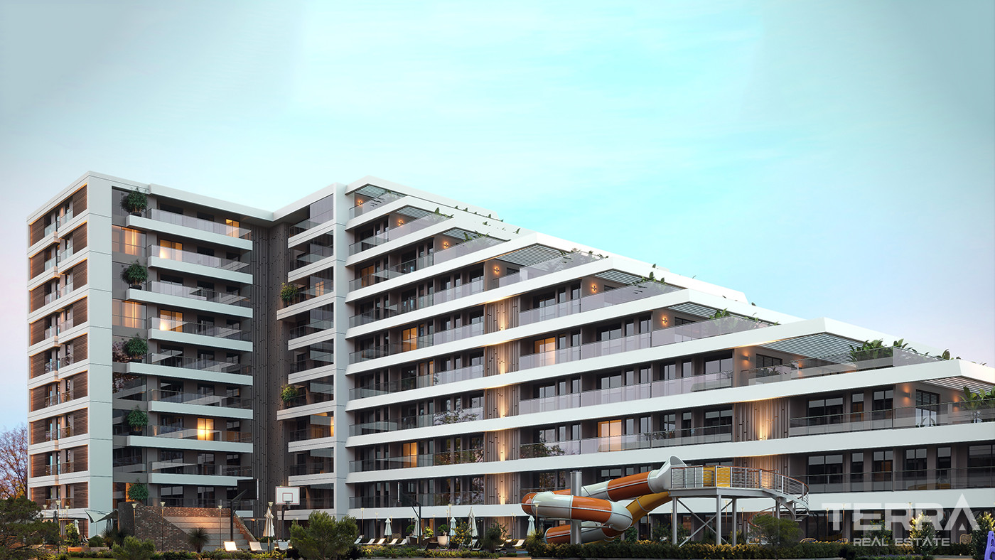 Modern Apartments in a Luxurious Complex in Antalya, Altıntaş - 83842