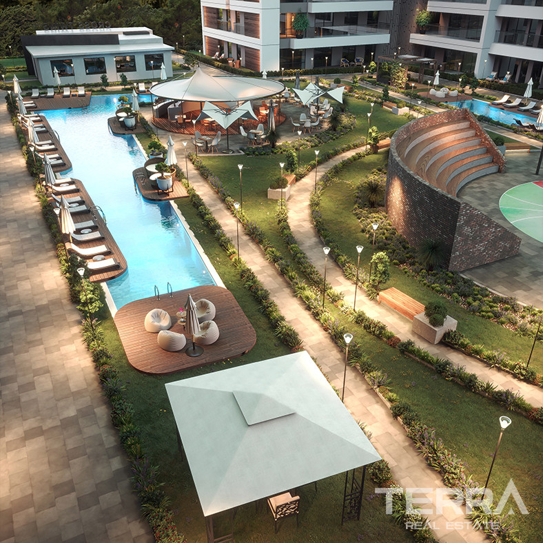 Modern Apartments in a Luxurious Complex in Antalya, Altıntaş - 83847