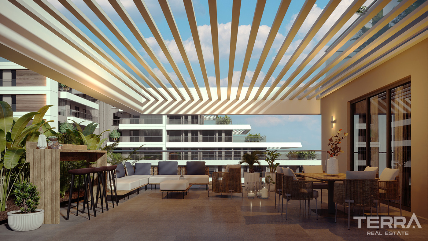 Modern Apartments in a Luxurious Complex in Antalya, Altıntaş - 83857