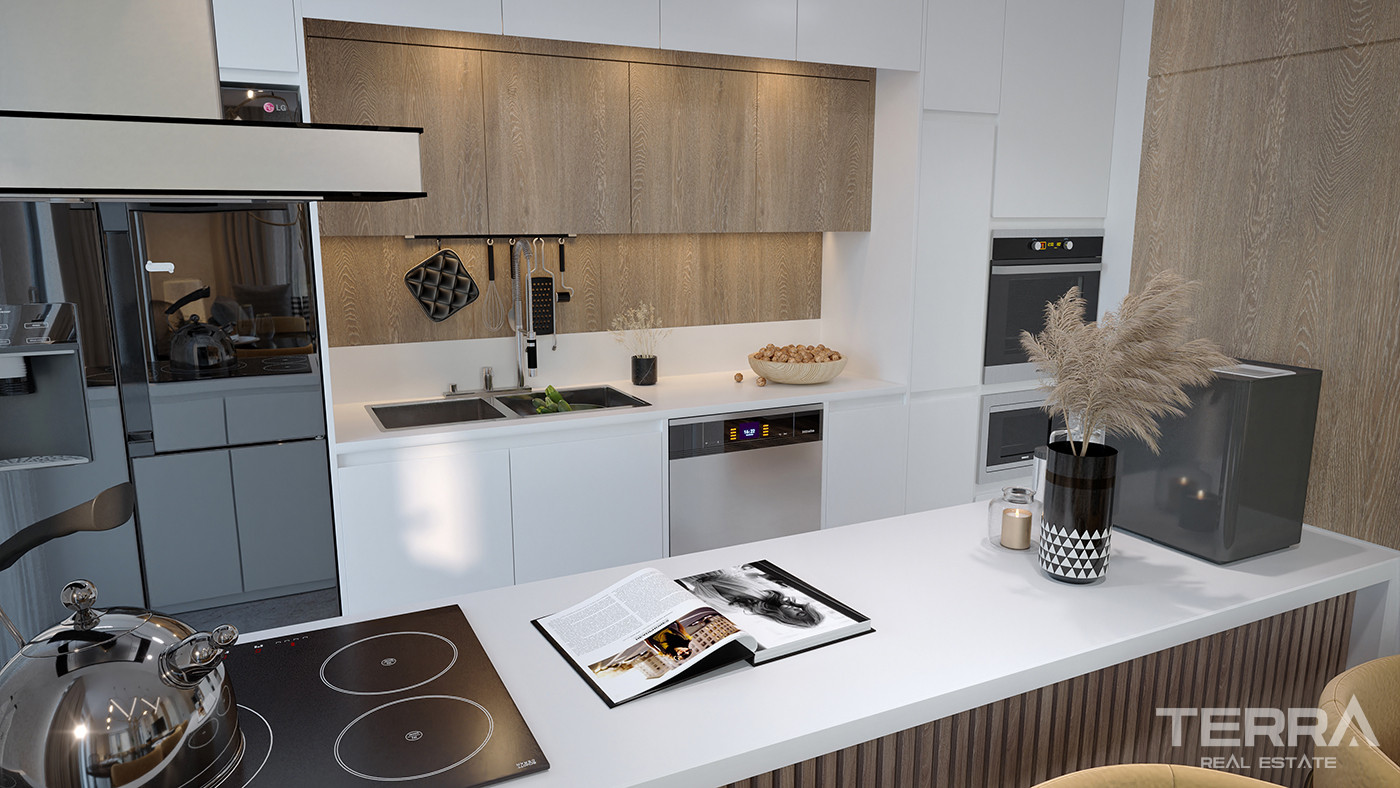 Modern Apartments in a Luxurious Complex in Antalya, Altıntaş - 83858