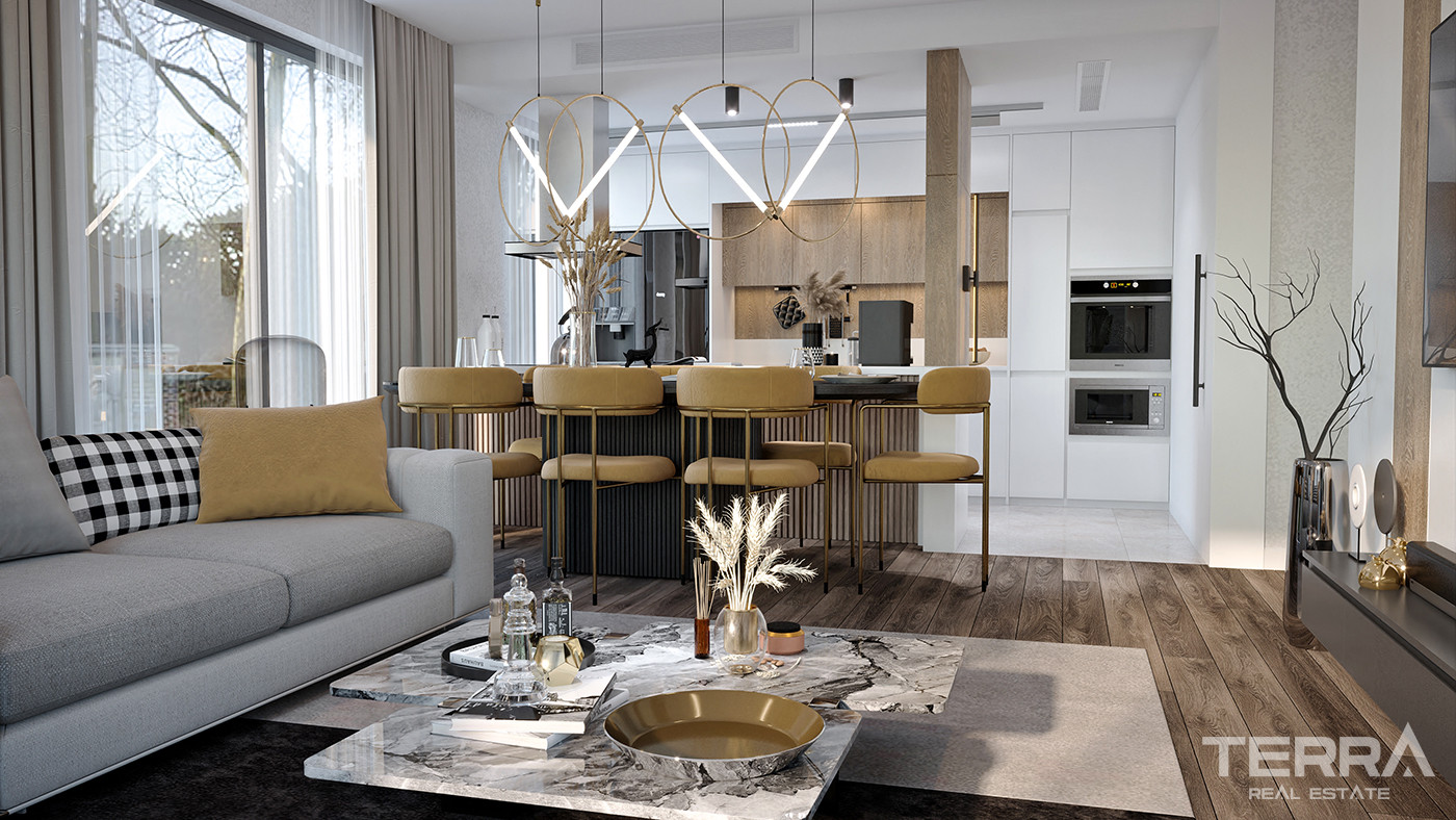 Modern Apartments in a Luxurious Complex in Antalya, Altıntaş - 83859