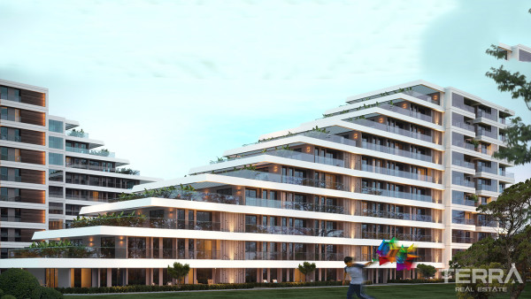 Modern Apartments in a Luxurious Complex in Antalya, Altıntaş