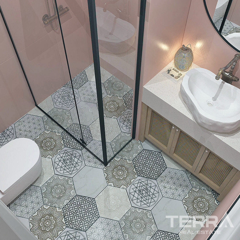 2+1 Detached Flats with Private Gardens or Terraces in Bodrum - 83882