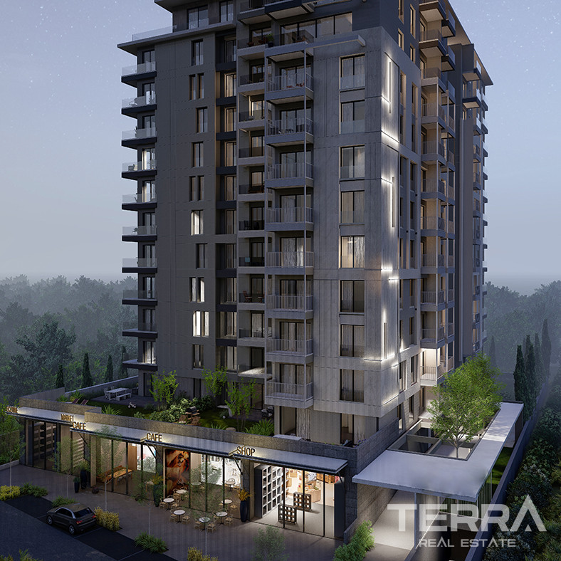Brand New Flats with Modern Features in Antalya, Altıntaş - 83917