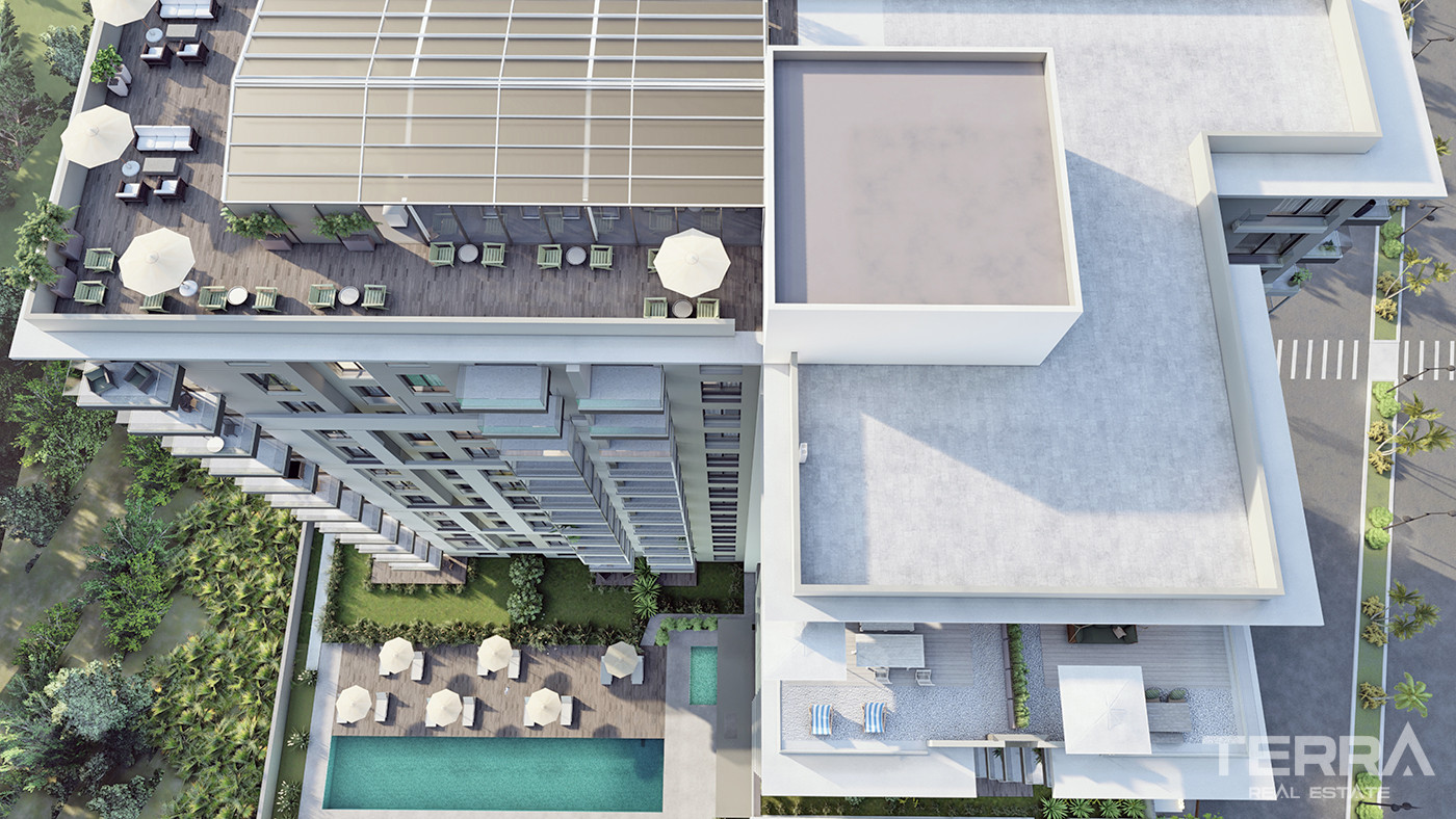 Brand New Flats with Modern Features in Antalya, Altıntaş - 83919