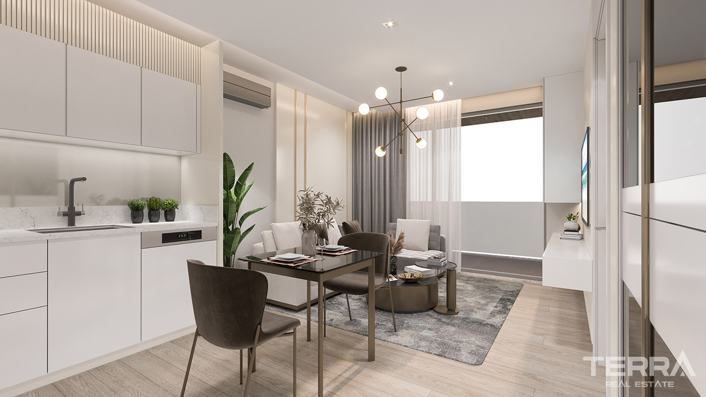 Brand New Flats with Modern Features in Antalya, Altıntaş - 83930