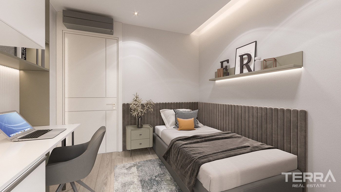Brand New Flats with Modern Features in Antalya, Altıntaş - 83933
