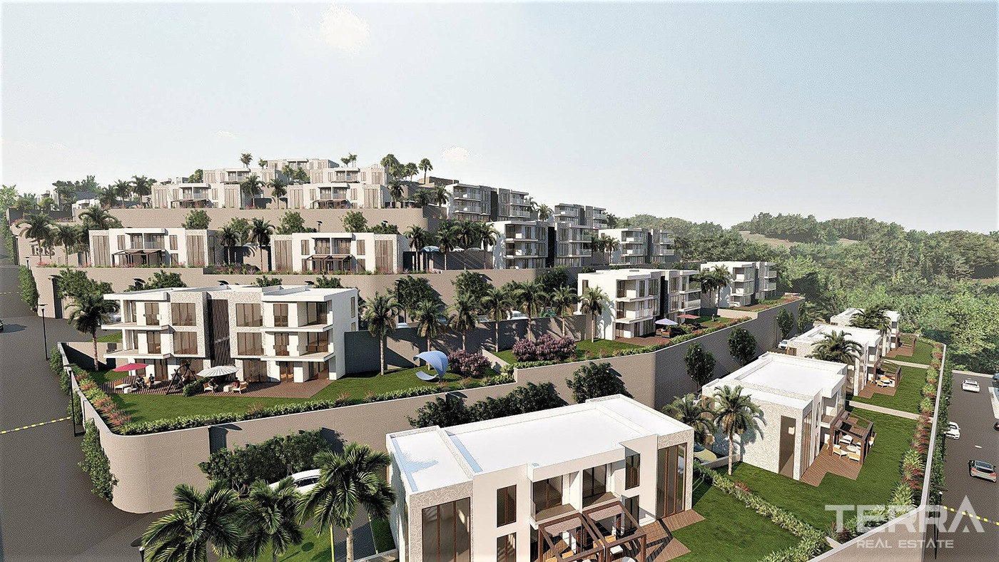 Chic Sea and Forest View Apartments Close to The Beach in Bodrum - 83893