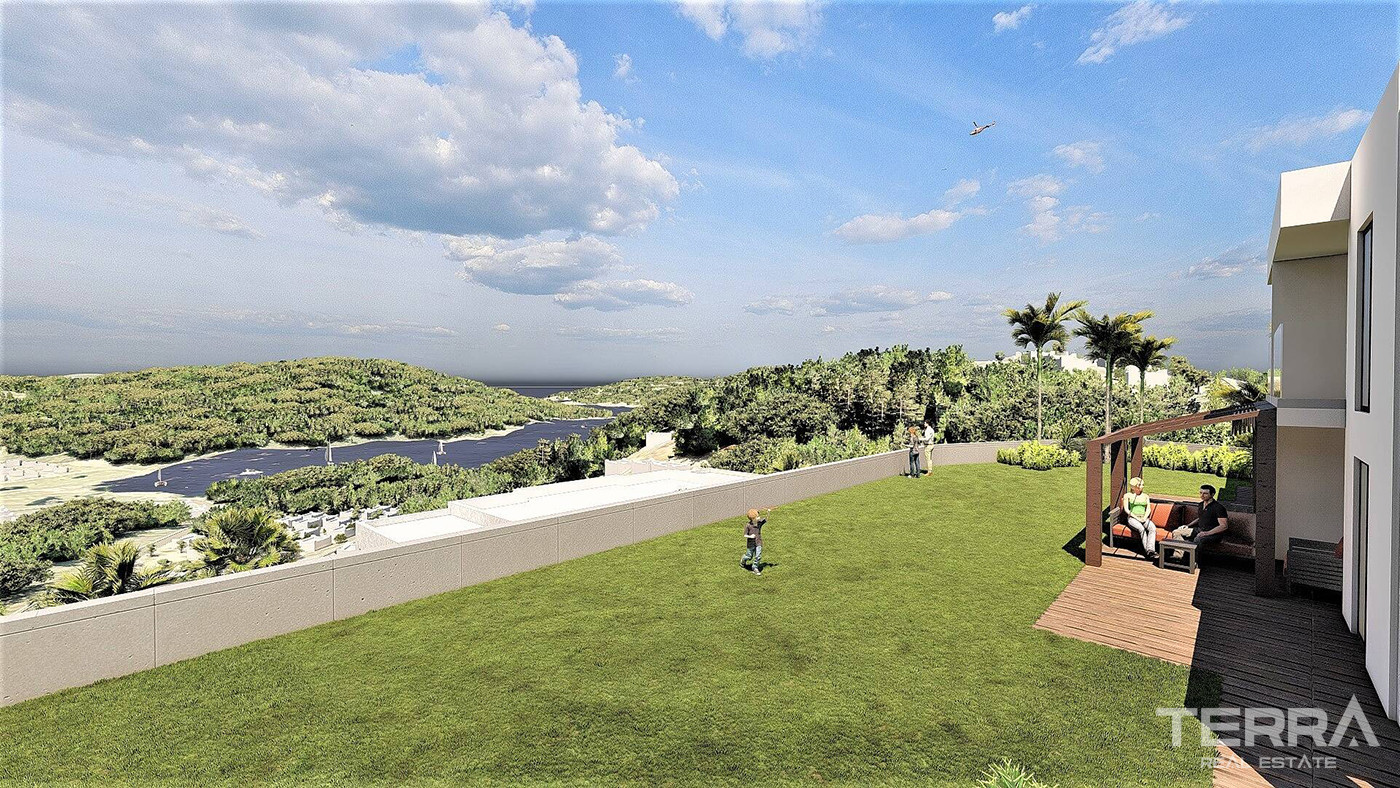 Chic Sea and Forest View Apartments Close to The Beach in Bodrum - 83895