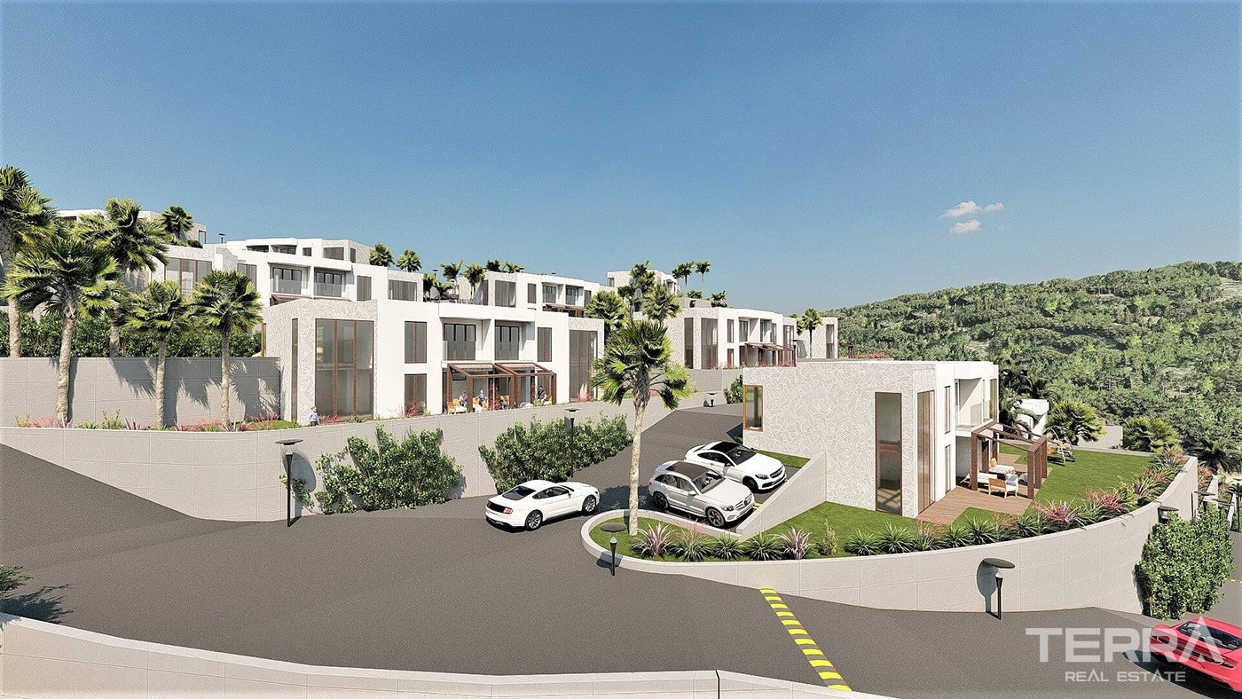 Chic Sea and Forest View Apartments Close to The Beach in Bodrum - 83896