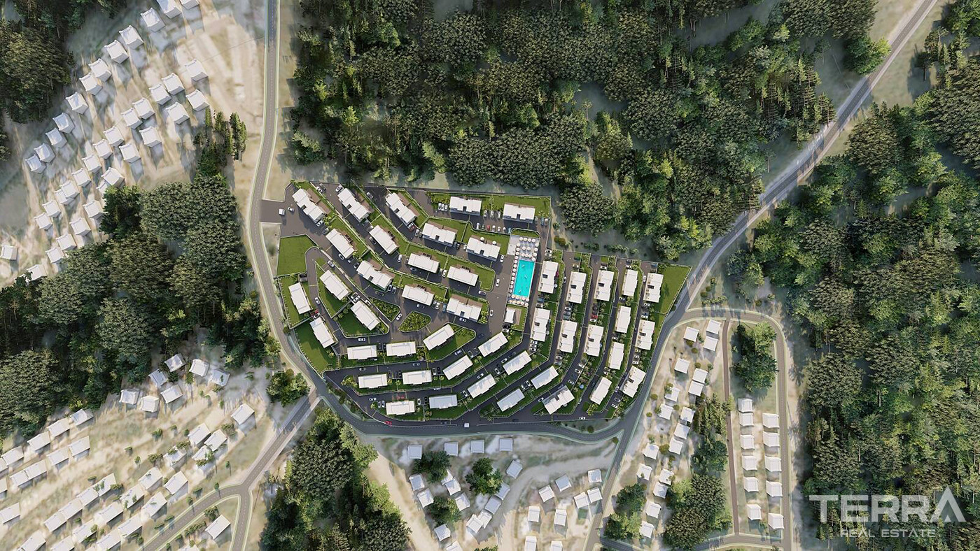 Chic Sea and Forest View Apartments Close to The Beach in Bodrum - 83909