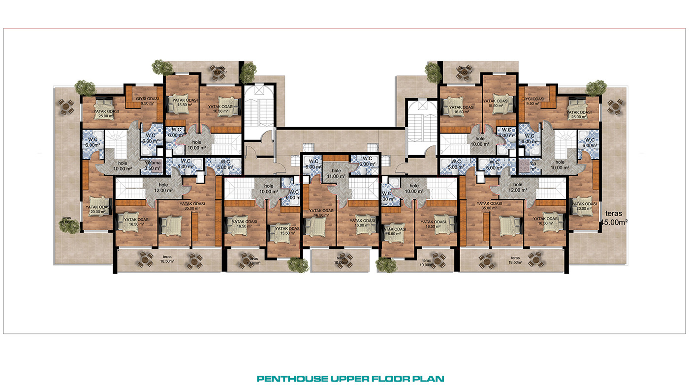 New Antalya Apartments Close to Daily Amenities in Altıntaş - 83947