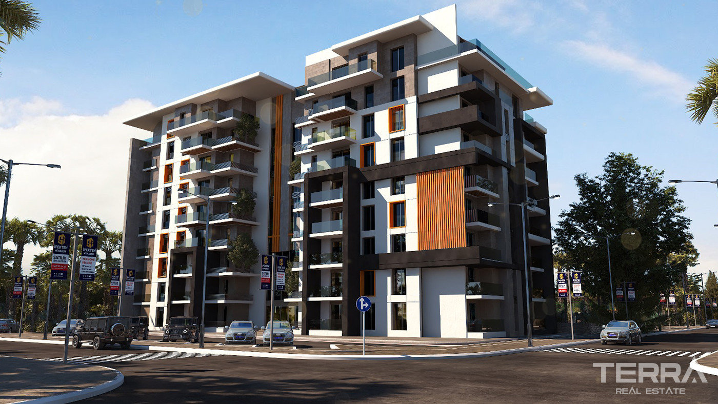 New Antalya Apartments Close to Daily Amenities in Altıntaş - 83948