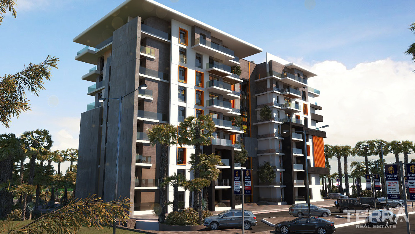 New Antalya Apartments Close to Daily Amenities in Altıntaş - 83950