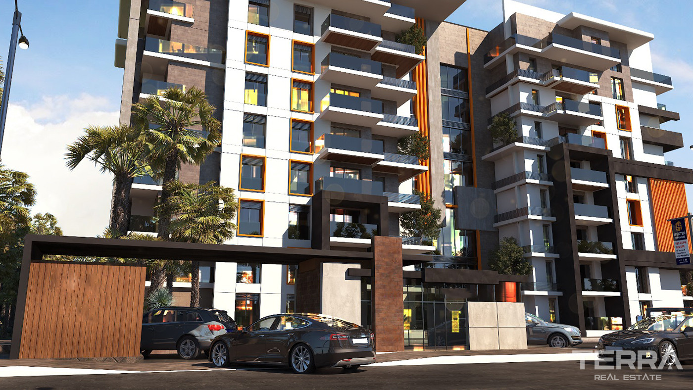 New Antalya Apartments Close to Daily Amenities in Altıntaş - 83951