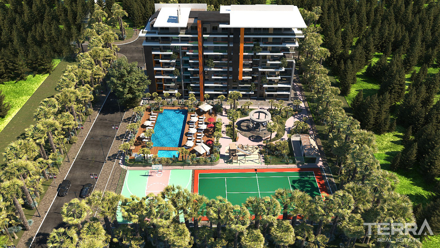 New Antalya Apartments Close to Daily Amenities in Altıntaş - 83952