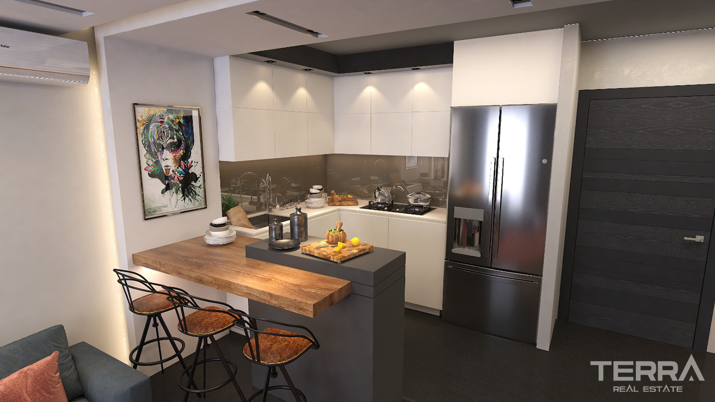 New Antalya Apartments Close to Daily Amenities in Altıntaş - 83953