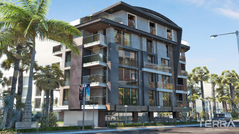 Contemporary Design Apartments in a Green Area of Konyaaltı, Antalya