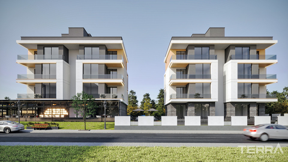 2+1 Flats with Modern Qualities in Antalya, Altıntaş