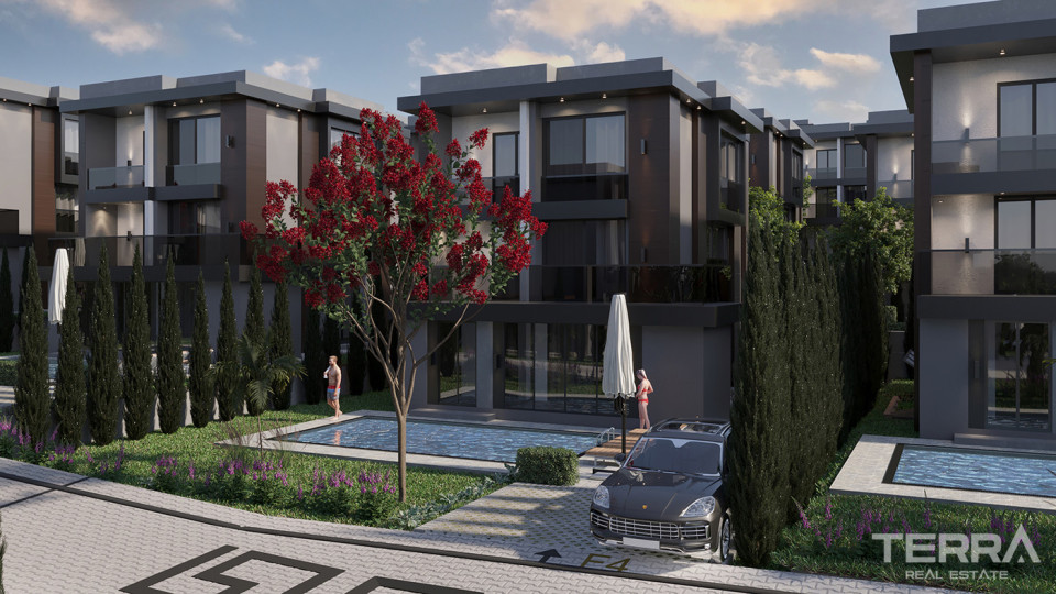 Luxury Complex of Detached Villas in Altıntaş, Antalya