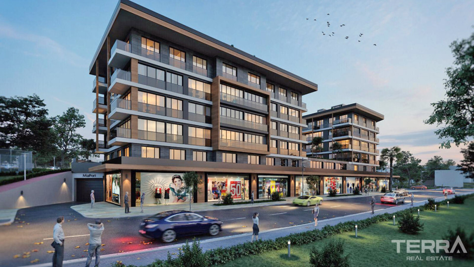 Comfortable MiaPort Concept Flats for Sale in İstanbul, Arnavutköy