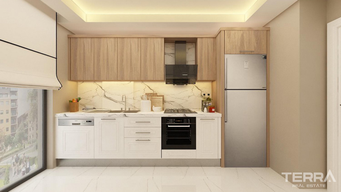South Facing Family Apartments in Serene Area of Kepez, Antalya - 84454
