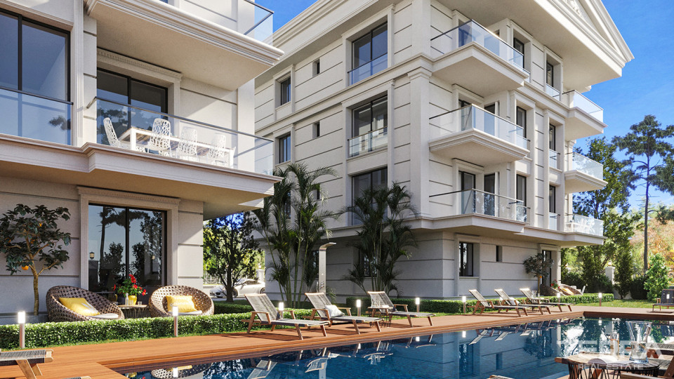 Antalya Apartments Close to Daily Amentities and Waterfalls in Kepez