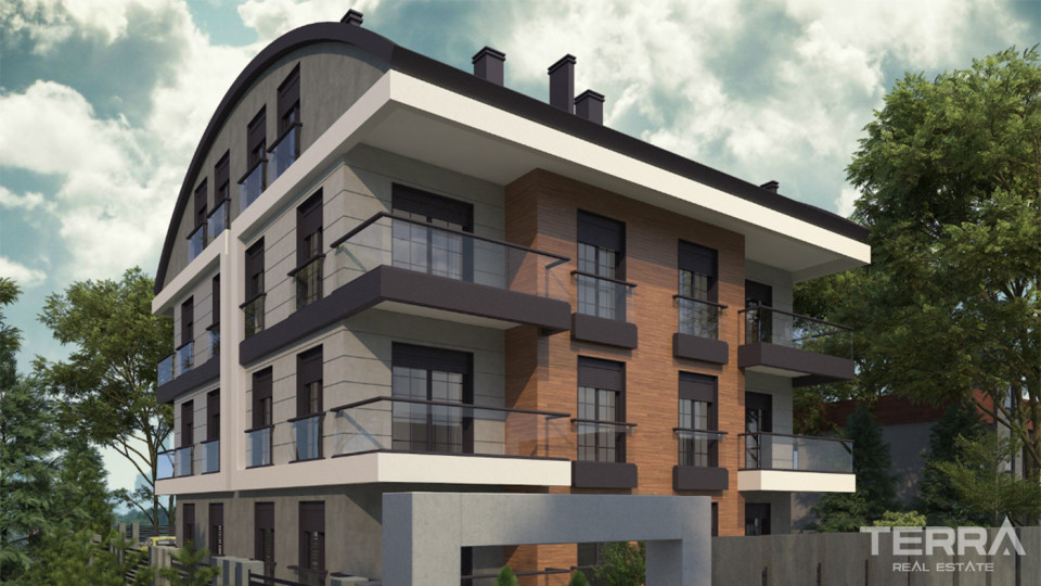 Luxe Antalya Apartments in a Promising Area of Altıntaş, Antalya