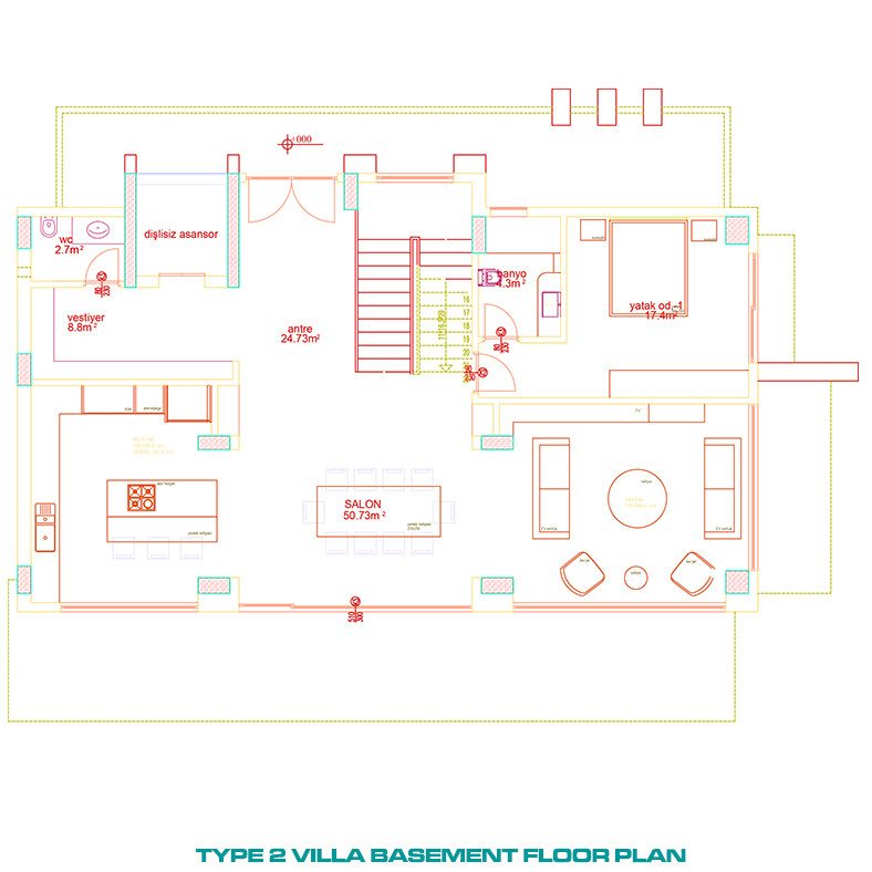 Stunning Sea Views and Citizenship Opportunity with Villas in Alanya - 84666