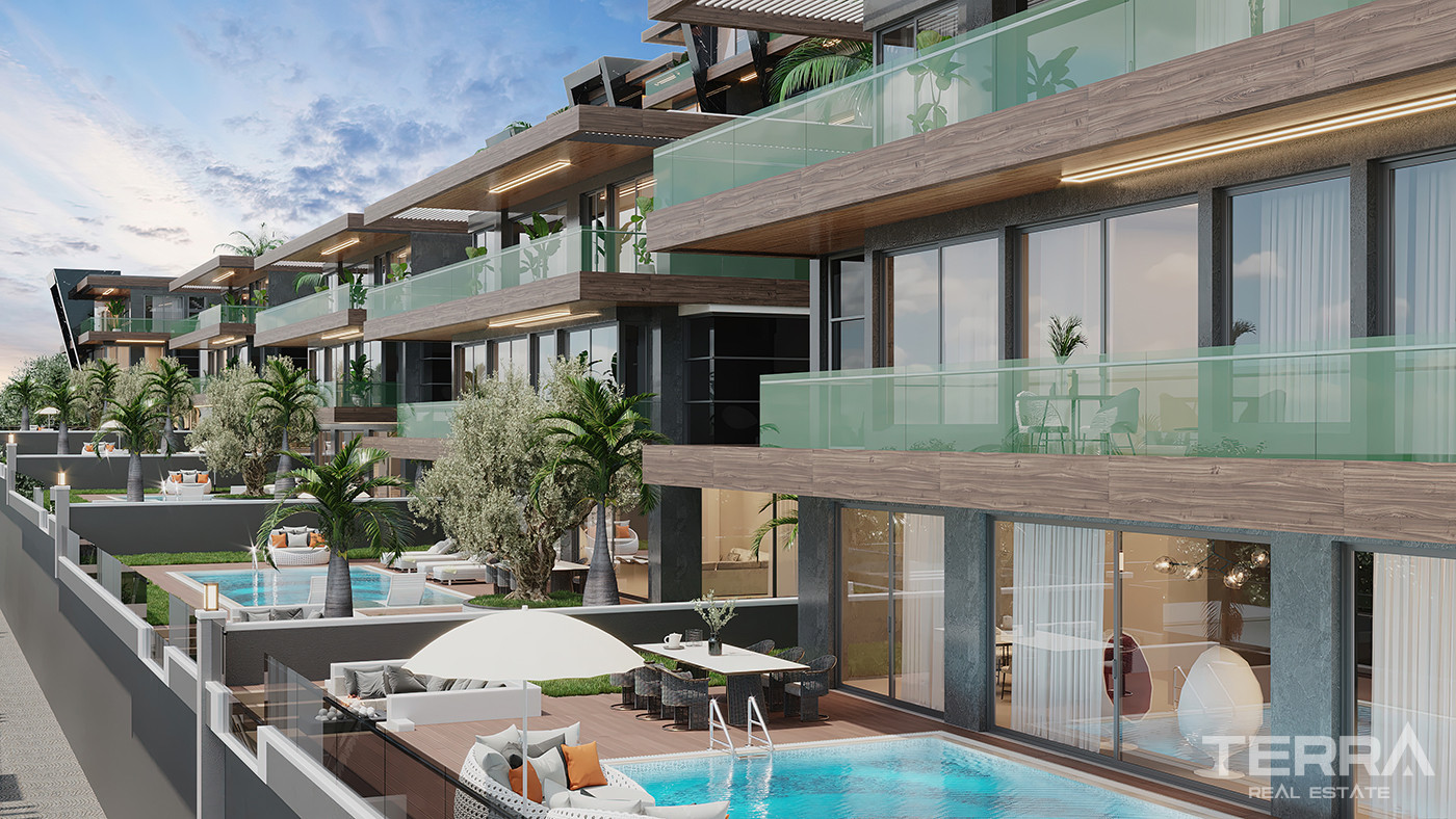 Stunning Sea Views and Citizenship Opportunity with Villas in Alanya - 84671