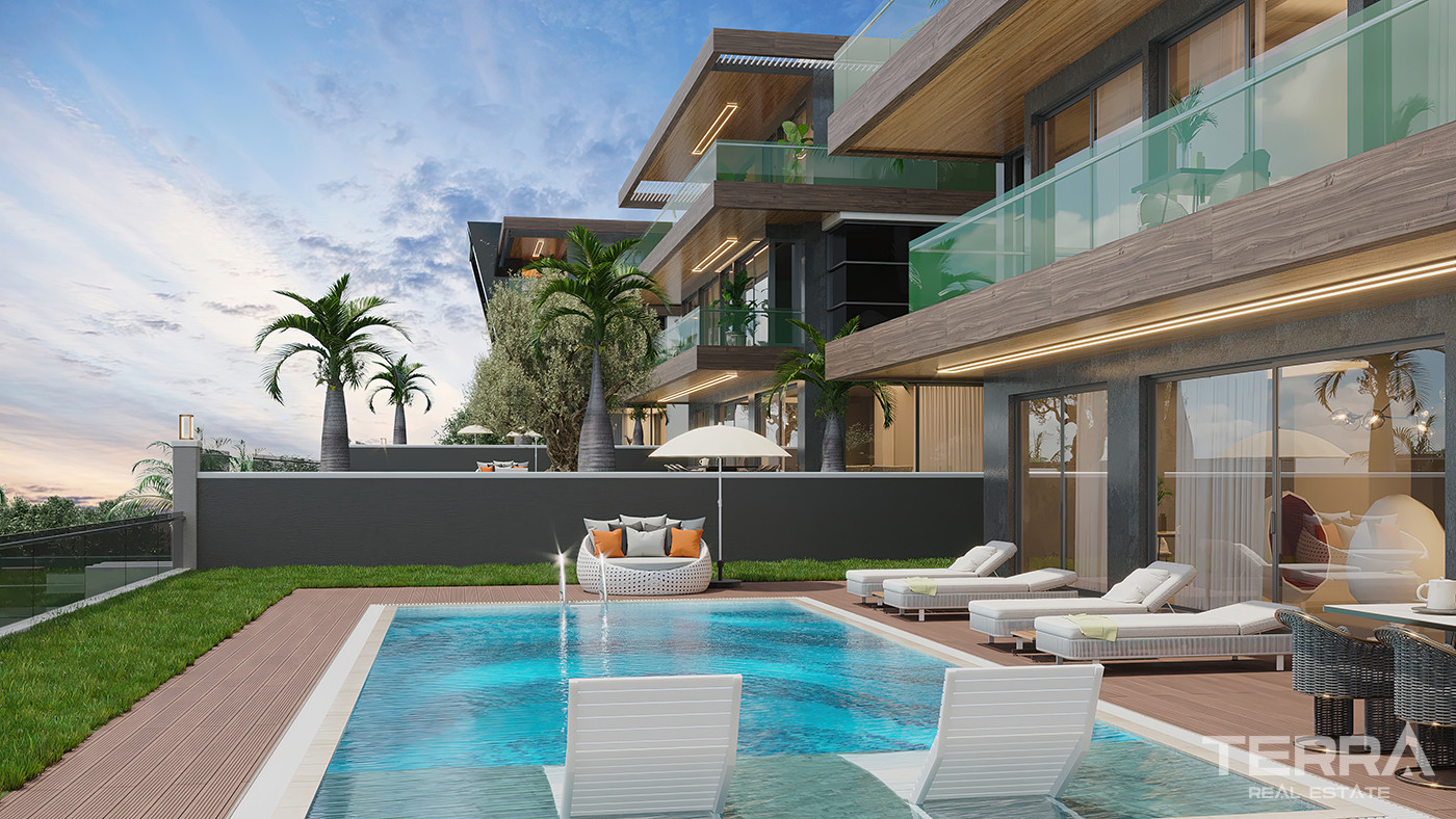 Stunning Sea Views and Citizenship Opportunity with Villas in Alanya - 84677