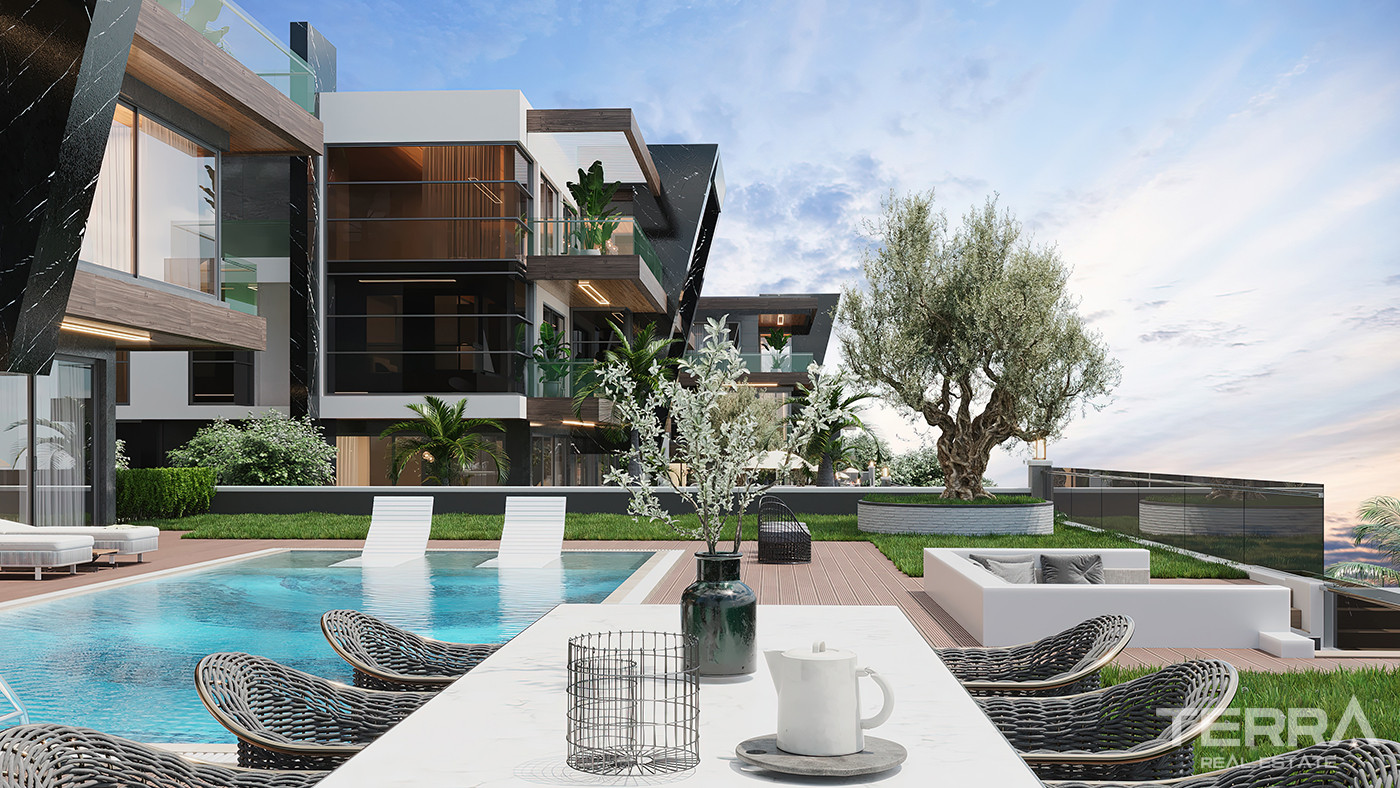 Stunning Sea Views and Citizenship Opportunity with Villas in Alanya - 84680