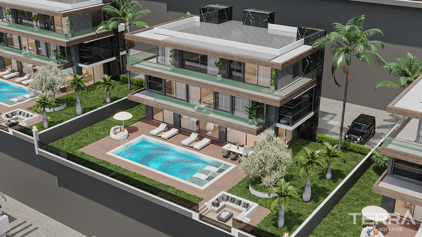 Stunning Sea Views and Citizenship Opportunity with Villas in Alanya - 84688