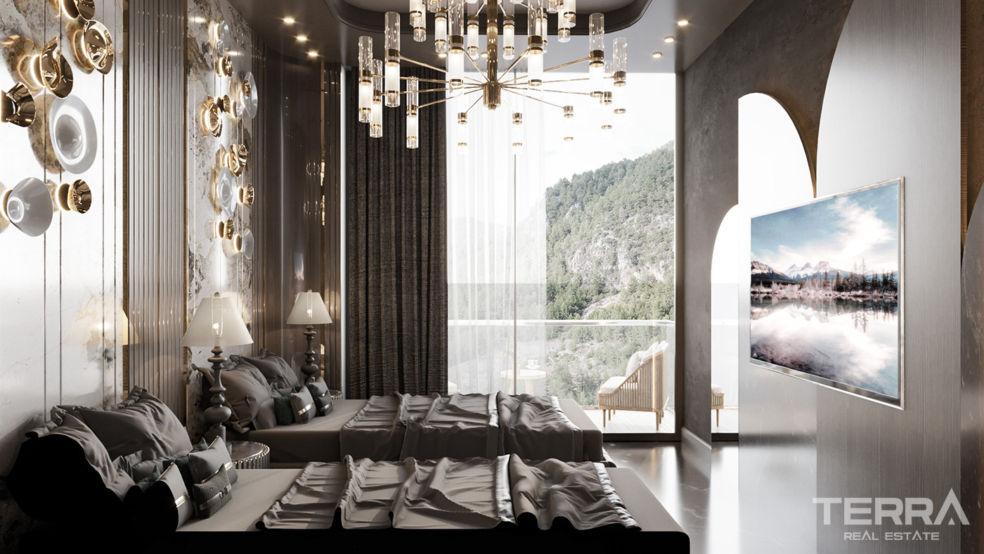 Stunning Sea Views and Citizenship Opportunity with Villas in Alanya - 84696