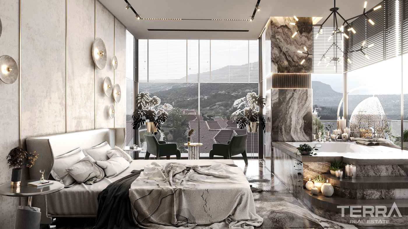 Stunning Sea Views and Citizenship Opportunity with Villas in Alanya - 84699
