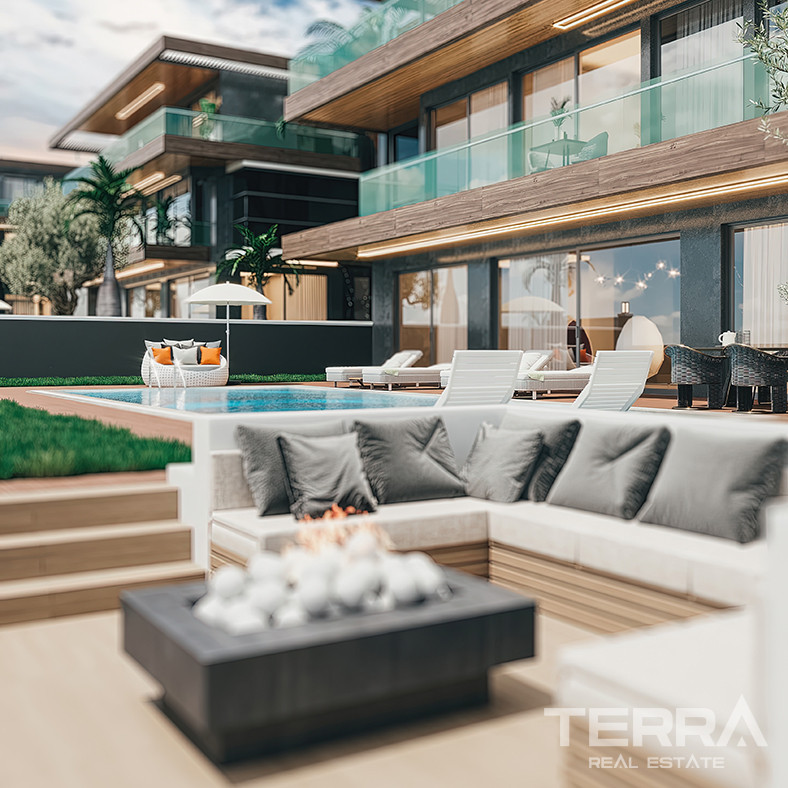 Stunning Sea Views and Citizenship Opportunity with Villas in Alanya - 84701
