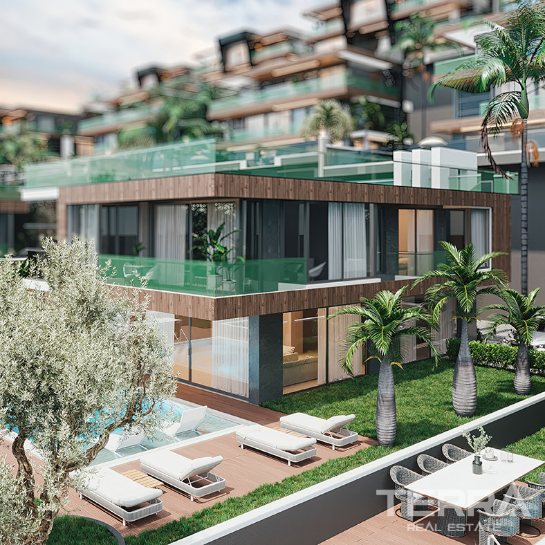 Stunning Sea Views and Citizenship Opportunity with Villas in Alanya - 84702