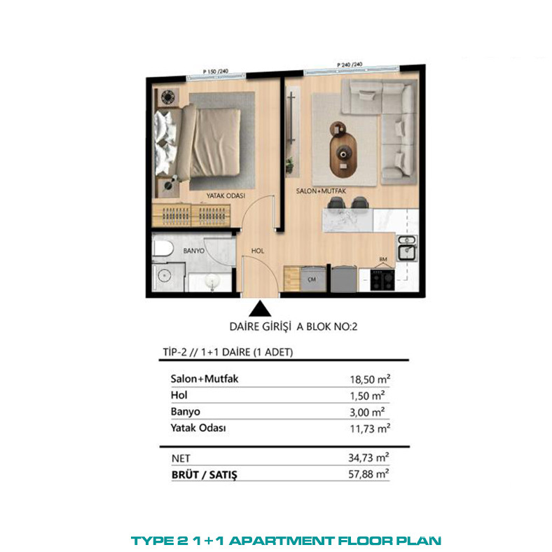 Luxury Apartments Overlooking the Golden Horn in Istanbul, Beyoğlu - 84856