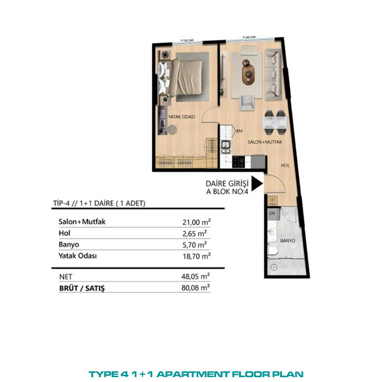 Luxury Apartments Overlooking the Golden Horn in Istanbul, Beyoğlu - 84858