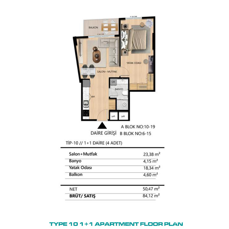 Luxury Apartments Overlooking the Golden Horn in Istanbul, Beyoğlu - 84865
